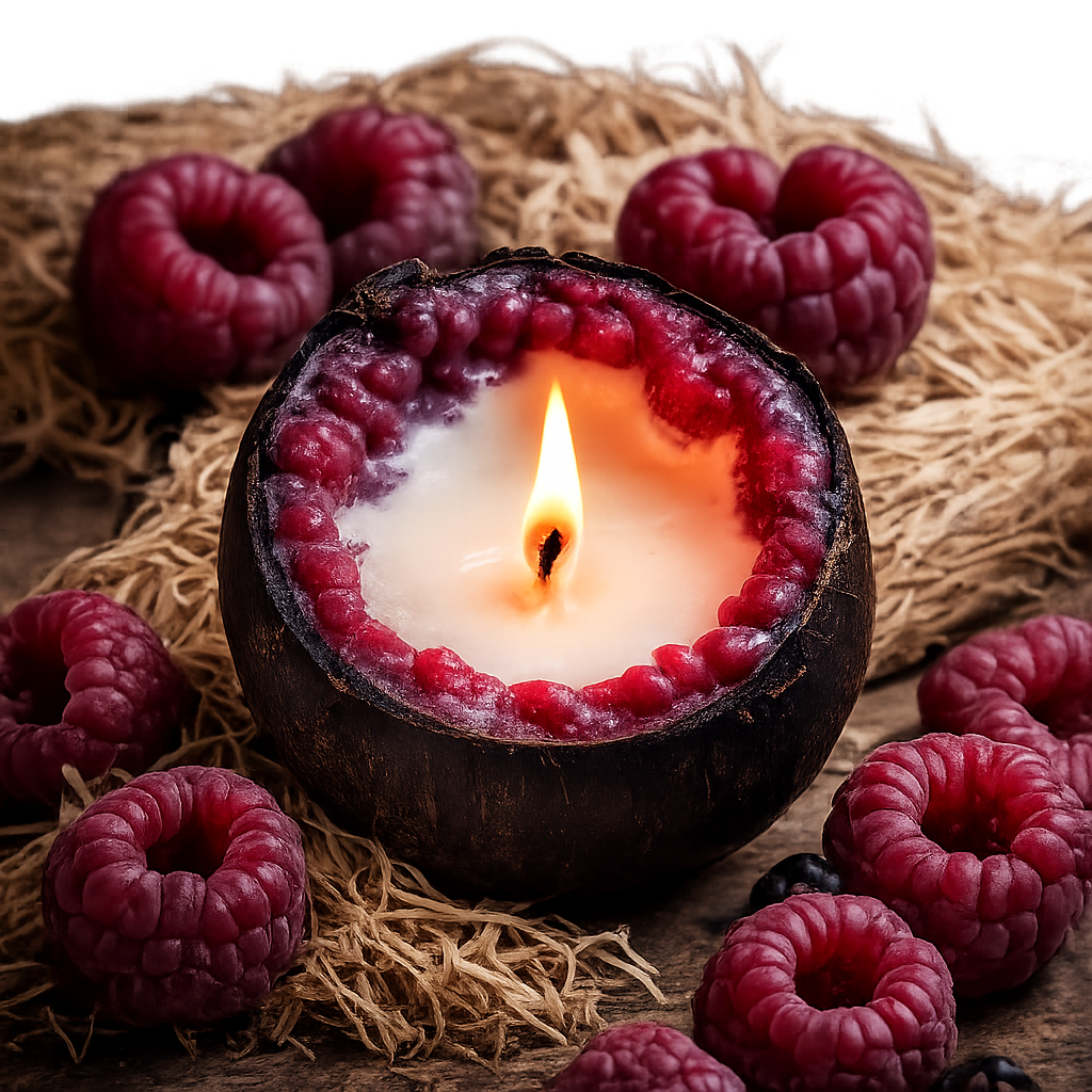 Black Raspberry & Vanilla Scented Candle