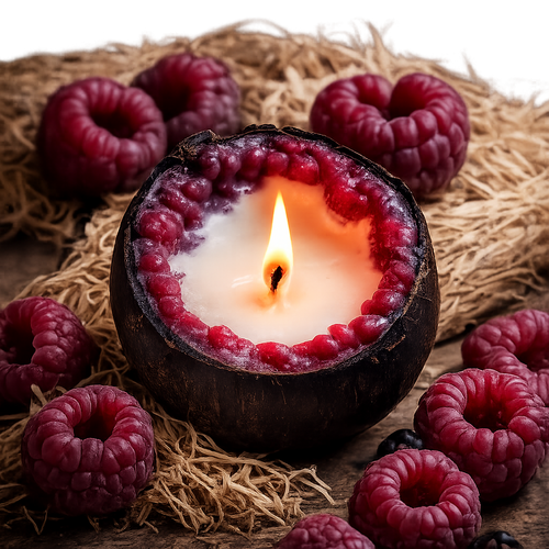 Black Raspberry & Vanilla Scented Candle
